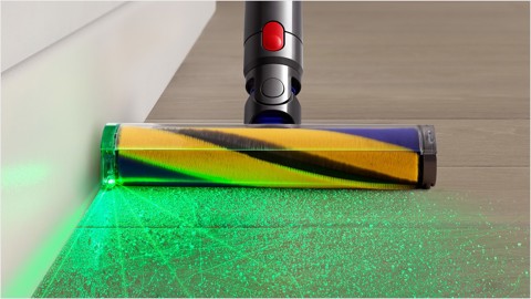 Dyson V15s Detect Submarine Nichel, Giallo Senza sacchetto