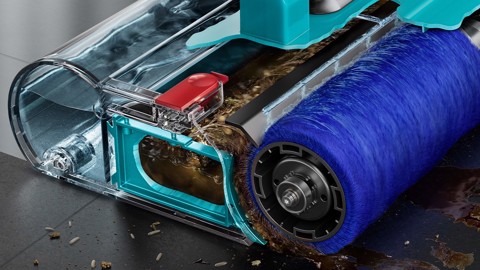 Dyson V15s Detect Submarine Nichel, Giallo Senza sacchetto