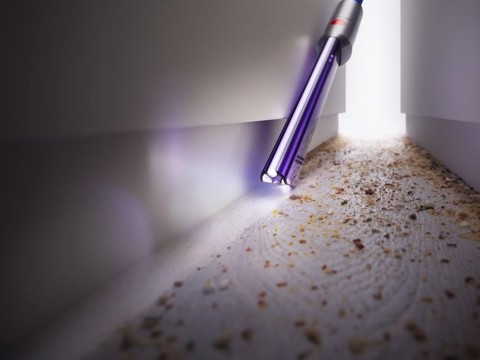 Dyson V8 Absolute + Grigio, Nichel, Giallo Senza sacchetto