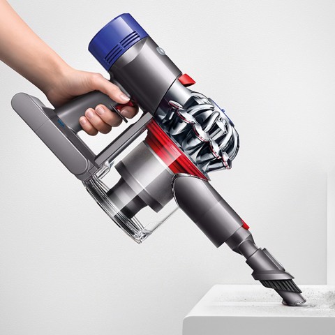 Dyson V8 Advanced aspirapolvere senza filo Nichel, Argento Senza sacchetto