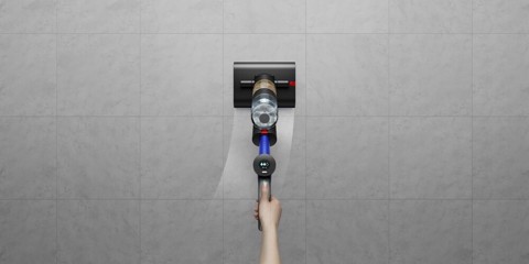 Dyson Wash G1 Aspirapolvere a bastone Batteria Bagnato Senza sacchetto Nero, Blu