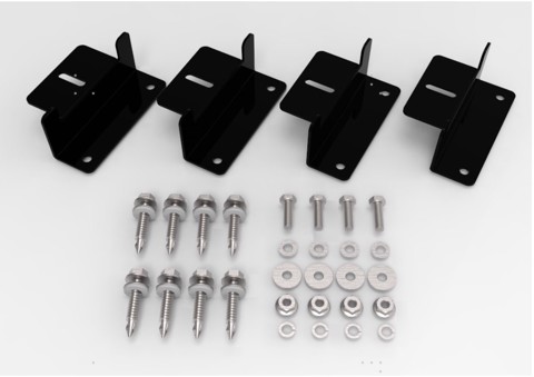 EcoFlow Pannello solare 2 x 100W rigido combo