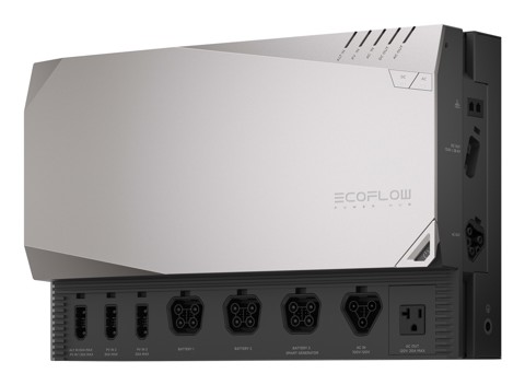 EcoFlow ZMM100-COMBO1-EU hub di interfaccia Nero, Grigio