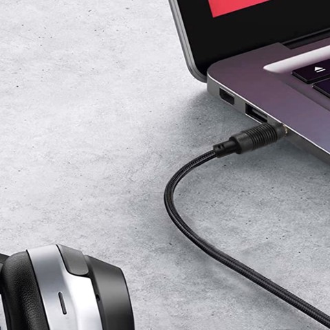 Ekon ECAJACK0390 cavo audio 0,3 m 3.5mm Nero