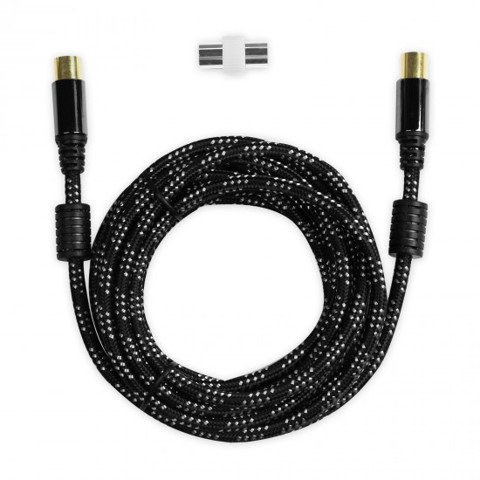 Ekon ECAN30MECOMFW cavo coassiale 3 m 9.5 mm Nero