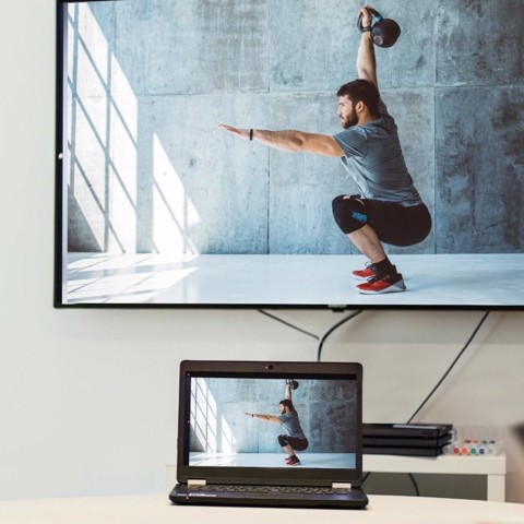 Ekon ECITDISPPORTHUB hub di interfaccia DisplayPort Nero