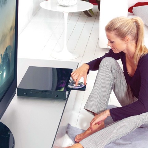 Ekon ECSAT100METFFG cavo coassiale 10 m Tipo F Bianco