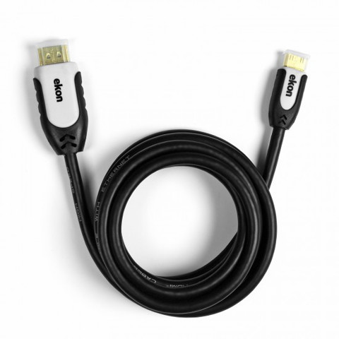 Ekon ECVHDMI18MINI cavo HDMI 1,8 m HDMI tipo A (Standard) HDMI Type C (Mini) Nero
