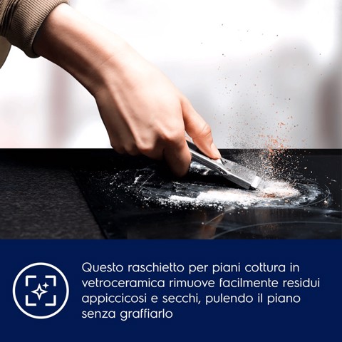 Electrolux Accessori Cappa Raschietto Per Piani Cottura In Vetroceramica E Ad Induzione. E6HUE103