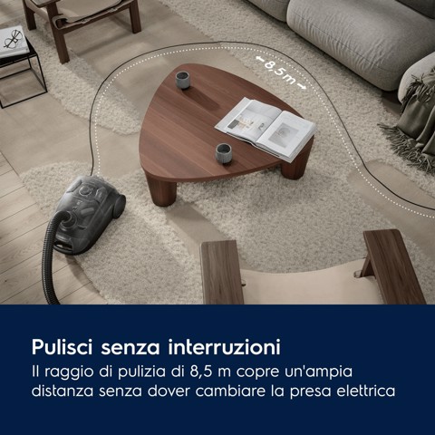 Electrolux Aspirap. A Filo Traini Con Sacco EB51C1DB