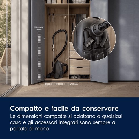 Electrolux Aspirap. A Filo Traini Con Sacco EB51C1DB