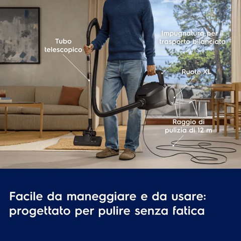 Electrolux Aspirap. A Filo Traini Con Sacco EUSP-2EBR