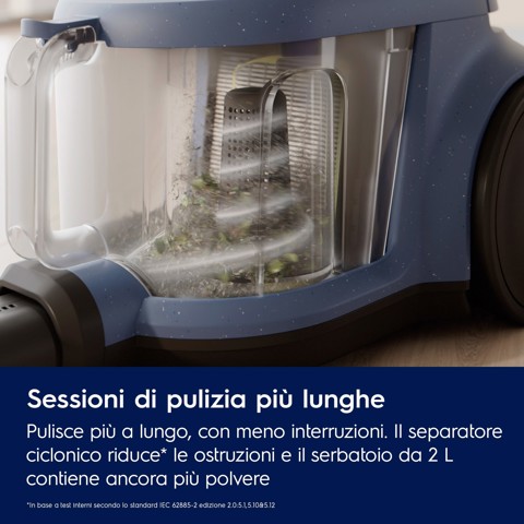 Electrolux ASPIRAP. A FILO TRAINI SENZA SACCO EL51A2UG