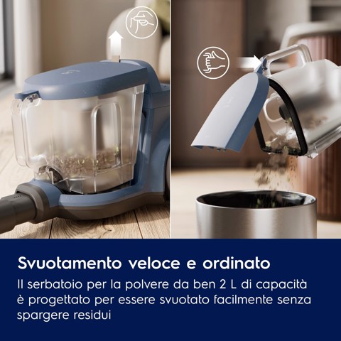 Electrolux ASPIRAP. A FILO TRAINI SENZA SACCO EL51A2UG