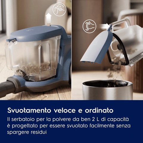 Electrolux Aspirap. A Filo Traini Senza Sacco EL51A2UG
