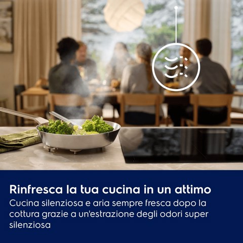Electrolux Cappa Camino Decorativo T Shape Classe A 60 Cm LFT826X MADE IN EUROPE