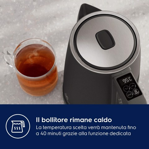 Electrolux E5K1-6AN bollitore elettrico 1,7 L 2400 W Antracite