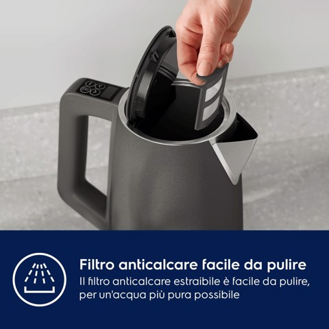 Electrolux E5K1-6AN bollitore elettrico 1,7 L 2400 W Antracite