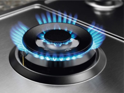 Electrolux EGS64362X piano cottura Acciaio inossidabile Superficie piana 59.5 cm Gas 4 Fornello(i)