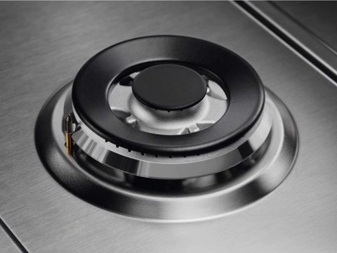 Electrolux EGS64362X piano cottura Acciaio inossidabile Superficie piana 59.5 cm Gas 4 Fornello(i)