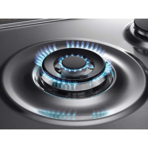 Electrolux EGS75362X Acciaio inossidabile Da incasso 75 cm Gas 5 Fornello(i)