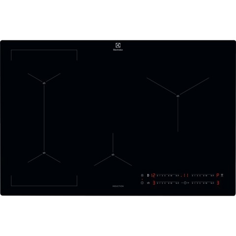 Electrolux EIS82449C Nero Da incasso 80 cm Piano cottura a induzione 4 Fornello(i)