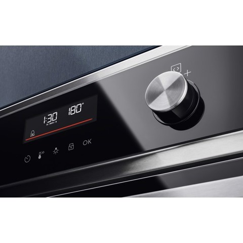 Electrolux EOC6H77X 72 L 2990 W Nero, Acciaio inox
