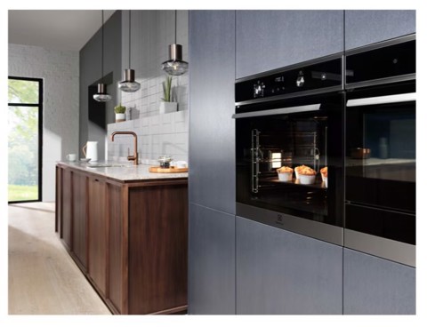 Electrolux EOD4P46TX forno 72 L Nero, Acciaio inox