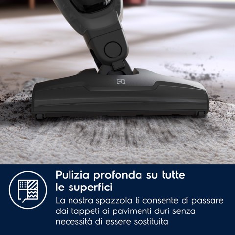 Electrolux ES52CB18DG Scopa senza filo Clean 500 45 min di autonomia