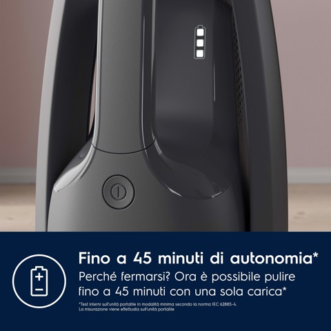 Electrolux ES52CB18DG Scopa senza filo Clean 500 45 min di autonomia