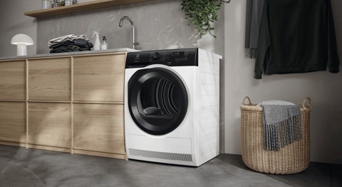 Electrolux EW6H1ZBG9C asciugatrice Libera installazione Caricamento frontale 9 kg Bianco, Nero