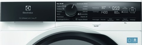 Electrolux EW7F412A lavatrice Caricamento frontale 12 kg 1400 Giri/min Bianco