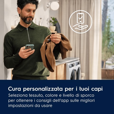 Electrolux EW9H41AY asciugatrice Libera installazione Caricamento frontale 10 kg Bianco