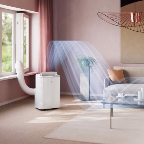 Electrolux EXP26U339CW condizionatore portatile 64 dB Bianco