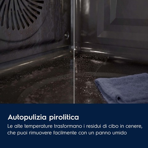 Electrolux FORNO INCASSO PIROLITICO CLASSE A++ 60 CM EOF6P46WH