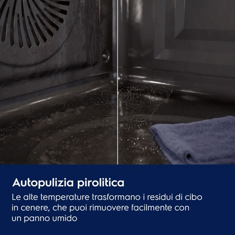 Electrolux Forno Incasso Pirolitico - Pizza Expert Classe A++ 60 Cm EOX8P08WH