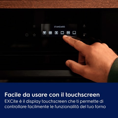 Electrolux Forno Incasso Steam Boost (100% Vapore, 75% Vapore, 25% Vapore) + Wifi Classe A++ 60 Cm EOB8S29WH