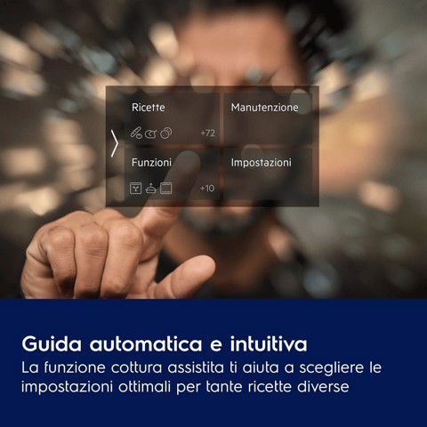 Electrolux Forno Incasso Steam Boost (100% Vapore, 75% Vapore, 25% Vapore) + Wifi Classe A++ 60 Cm EOB9S3XH MADE IN EUROPE