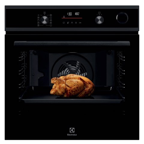 Electrolux Forno Incasso Steam Crisp (25%Vapore) + Pirolitico Classe A+ 60 Cm MADE IN ITALY EOC6P56H