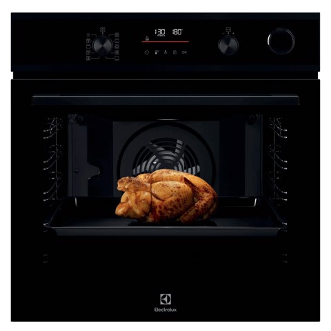 Electrolux Forno Incasso Steam Crisp (25%Vapore) + Pirolitico Classe A+ 60 Cm MADE IN ITALY EOC6P56H