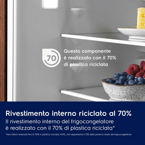 Electrolux Frigorifero Armadio Congelatore No Frost Classe E EUN7NE18S