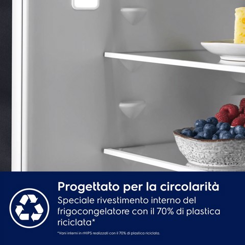 Electrolux Frigorifero Combinato Multiflow Classe E ENA7CE18S