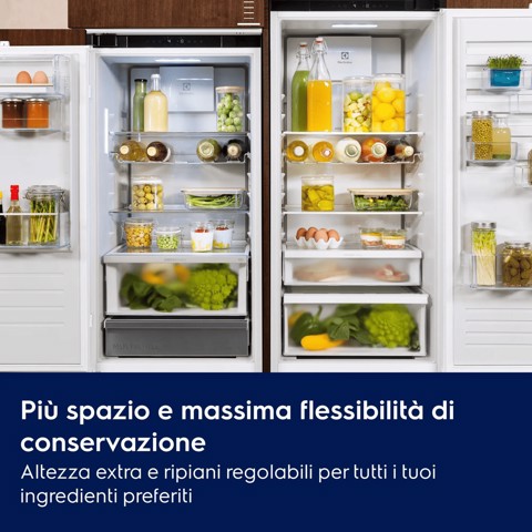 Electrolux Frigorifero Combinato Multiflow (Metal) Classe D ENG8CD19S