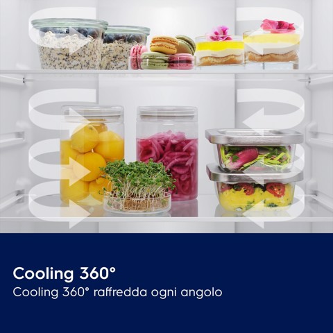 Electrolux Frigorifero Side By Side Multiflow Classe E EAT6ME53K0