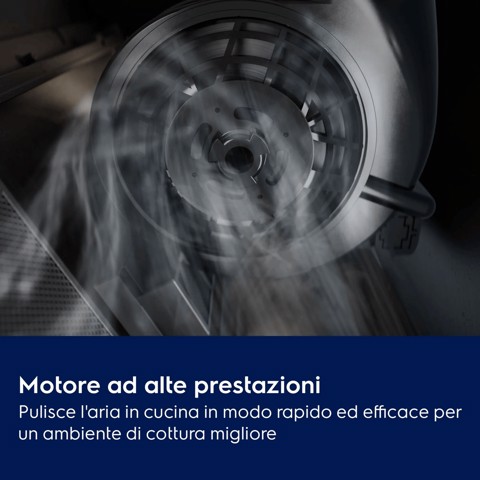 Electrolux KFEC19X Cappa serie 300 LedLights 90 cm