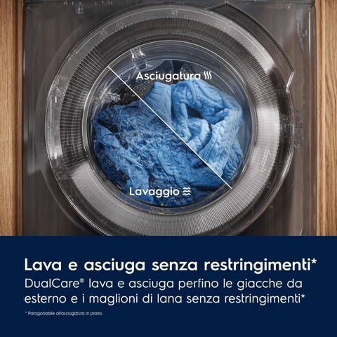 Electrolux Lavasciuga 9+5 Kg Classe D/A-5% 1400 Giri MADE IN ITALY EW7W495G