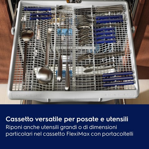 Electrolux Lavastoviglie Incasso 60 Cm - Int. Parziale 14 Coperti Classe B 44 Dba E62IB201SX MADE IN EUROPE