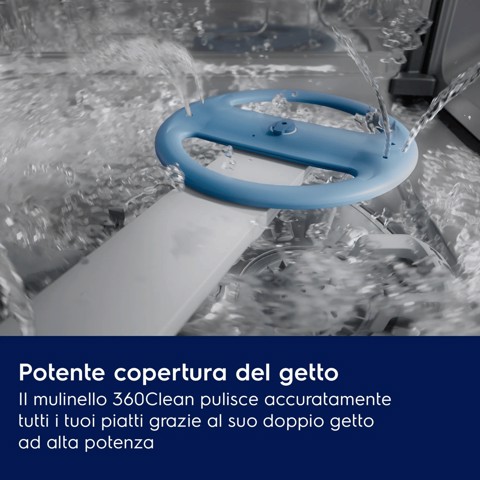 Electrolux Lavastoviglie Incasso 60 Cm - Int. Parziale 14 Coperti Classe B 44 Dba E62IB201SX MADE IN EUROPE
