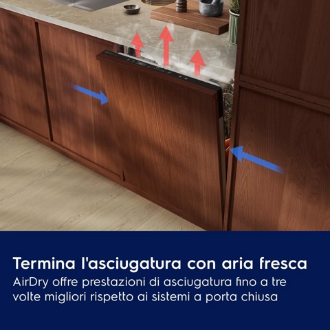 Electrolux Lavastoviglie Incasso 60 Cm - Int. Totale 13 Coperti Classe D 46 Dba E52LD110S