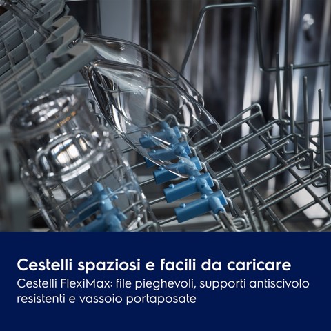 Electrolux Lavastoviglie Incasso 60 Cm - Int. Totale 14 Coperti Classe A 42 Dba MADE IN ITALY E72LA200P